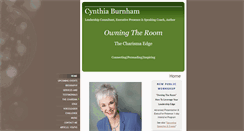Desktop Screenshot of cynthiaburnham.com